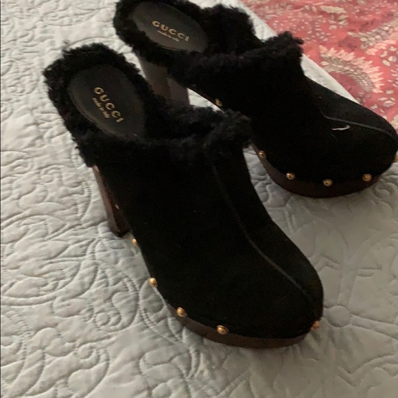 Gucci Shoes - Gucci unworn shearling pumps 39.5 Gucci Shoes - Gucci unworn shearling pumps 39.5